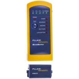 Probador de Cables Fluke Networks - 6V - Amarillo/Gris