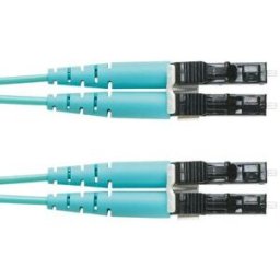 Cable de Fibra Óptica Panduit - LC-LC - Dúplex - Multimodo - 9M - Aqua