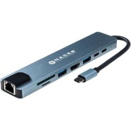 Docking Station Naceb NA-0127 - HDMI/USB/RJ-45/SD