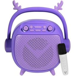 Bocina Portátil Vorago BSP-205 - Bluetooth - Purpura