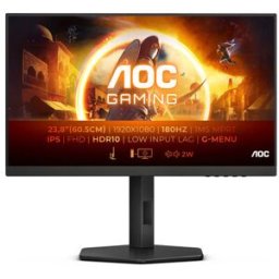 Monitor Gamer AOC 24G4E - 23.8" - Full HD - 180Hz - HDMI - DisplayPort