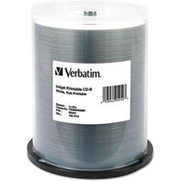 CD-R Verbatim - 52X - 700MB - Paquete de 100 Piezas