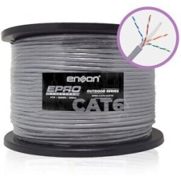 Bobina Enson EPRO-CAT6-OUFTP - Cat6 - 305M - 23 AWG - Negro