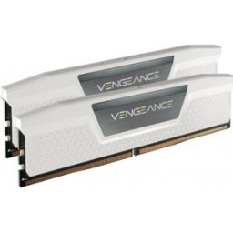 Memoria RAM Corsair Vengeance - DDR5 - 64GB (2x32GB) - 5200MHz - DIMM - para PC- Blanco