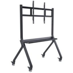 Soporte de Piso ZKTeco ZKIWBA01B - 65" - 86" - Soporta 100 kg - Móvil - Para Pantalla Interactiva