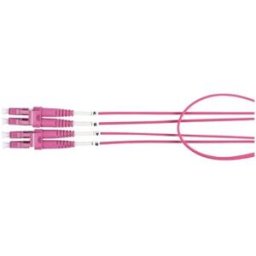 Jumper Belden FP4LDLD006M - 6M - Multimodo - LC Duplex - Violeta
