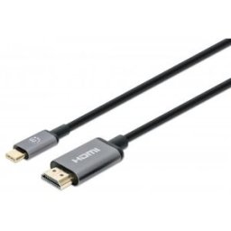 Cable Manhattan 153591 - USB-C a HDMI - 1 m - 4K