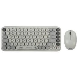 Kit Teclado y Mouse Acteck Creator Chic K- Colors MK480 - Inalámbrico - USB - Español