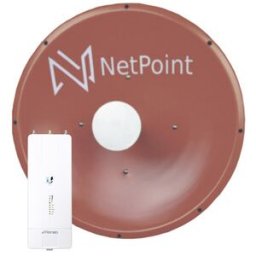 Kit NetPoint - Radio AF-5XHD - Antena NP-3 - 37 dBi