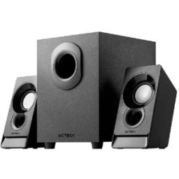 Bocina Acteck Elant ACT AS470 - 3.5mm - Alámbrico - con Subwoofer - Negro