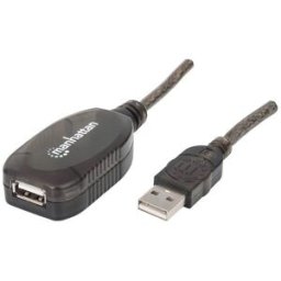 Extensión USB Manhattan 150958 - USB A - Macho a Hembra - 20M