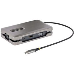Startech.com Adaptador Multipuertos Startech DKM31C3HVCPD - USB-C a HDMI / VGA / RJ-45 / DisplayPort / USB-A