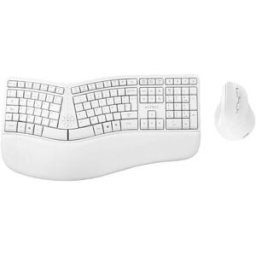 Kit de Teclado y Mouse Acteck Creator Virtuos Fitt MK770 - Inalámbrico - Multimedia - Español - Blanco
