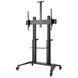 Soporte de Piso Manhattan 462341 - 70" a 120" - Soporta 140 kg - Para Pantalla - Movil