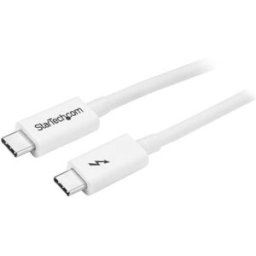 Cable StarTech.com TBLT3MM2MW - USB-C - 2Mts - Blanco