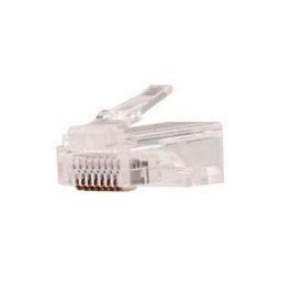 Plug Vertical Cable 011-018/EZF-100 - Cat5e - RJ-45 - 100 Piezas