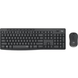 Kit de Teclado y Mouse Logitech MK295 Silent - Inalámbrico - USB - Negro