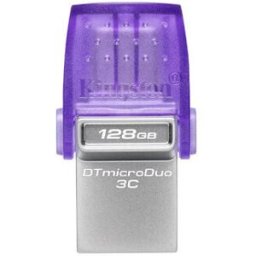 Memoria USB Kingston DataTraveler microDuo 3C - 128GB - USB 3.2 - USB-A/C
