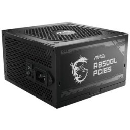 MSI Fuente de Poder MAG A850GL PCIE5 - 850W - ATX - 24 Pines - SATA