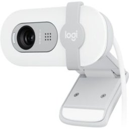 Cámara Web Logitech Brio 100 - 2MP - USB - Micrófono - Blanco