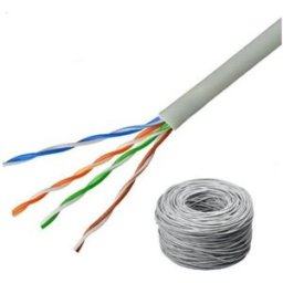Bobina SAXXON OUTP5ECOP305BC - Cat5e - 305M - 24 AWG - Blanco