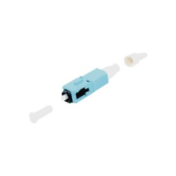 Conector de Fibra Óptica SIEMON FC1-LB-SC5-9AQ - SC - Simplex - Pre-pulido - Multimodo - Aqua