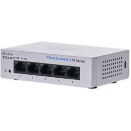 Cisco Systems Switch Cisco CBS110-5T-D - Gigabit Ethernet - 5 Puertos - No Gestionado