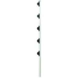 Poste de Paso Yonusa TUBOAP101 - 1.2m - 1" de Diámetro - 5x Aisladores de Paso - Galvanizado