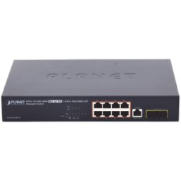 Switch Planet GS-4210-8P2S - Gigabit Ethernet - 8 Puertos PoE - 2 SFP - Gestionado