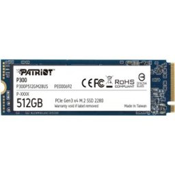 Unidad de Estado Sólido PATRIOT P300 - M.2 - 512GB - PCI-E 3.0