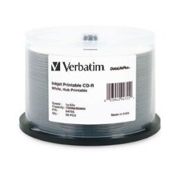 Disco CD-R Verbatim 94755 - 700 MB - 52x - 50 Piezas - 80 Minutos