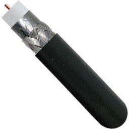 Cable RG6 Vertical Cable 107-1234BK6S1BX, blindaje estándar, 75 OHM, conductor CCS de 18 AWG, CATV, 1000 pies