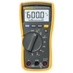 Multímetro Digital Fluke Networks FLUKE-115 - Para Pruebas de Capacitancia y Diodos - Pantalla LED Retroiluminada - Voltaje Máximo de 600 V
