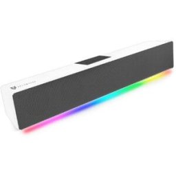 Barra de Sonido Balam Rush Glimm Bar BG585 - Bluetooth - Radio FM - Blanco