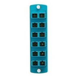 Cassete LEVITON - SC - 12 Puertos - Azul