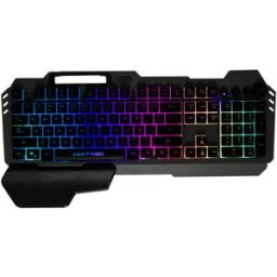 Teclado Gamer Perfect Choice Holder - Alámbrico - Español - Multimedia - RGB
