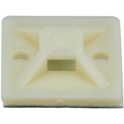 Sujetador para Cable Panduit SMP12A-C - 4 Vías - Adhesivo - Blanco - 100 Piezas