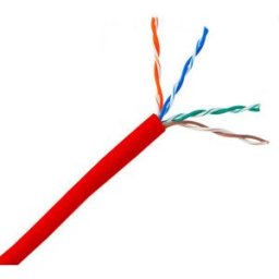 Bobina Belden - Cat6+ - 304M - 23 AWG - Rojo