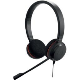 Diadema Jabra Evolve 20 Ms - Alámbrico - USB - Micrófono