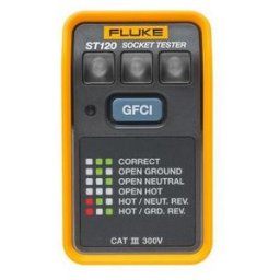 Fluke Networks Probador de Tomacorriente FLUKE ST120 - 110 A 125 Vca