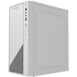 Gabinete Gamer Acteck Kioto GC220 - Mini Torre - Micro-ATX/Mini ITX - Fuente 500W - Panel Lateral - Blanco