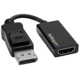 Adaptador de Vídeo StarTech.com - DisplayPort a HDMI - 4K - 60Hz - Negro