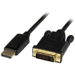 Cable Adaptador de Vídeo StarTech.com - Conecta DisplayPort a DVI - 1920x1200 - 1.8m - Activo - Negro