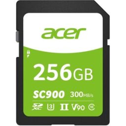 Memoria SDXC Acer SC900 - 256GB - UHS-II - V90
