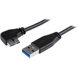 Cable USB StarTech.com - 0.5m - Micro USB a USB - Negro