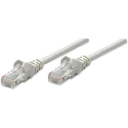 Cable de Red Intellinet - Cat5e - RJ-45 - 30M - Gris