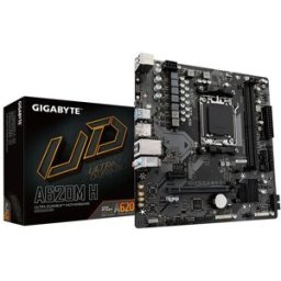 Tarjeta Madre Gigabyte A620M H - Socket AM5 - 2x DDR5 - 4400/5200/6400(O.C.)MHz - HDMI - DisplayPort - USB 2.0/3.2 - Micro ATX
