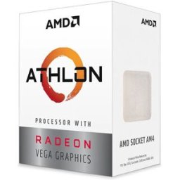 Procesador AMD Athlon 3000G - 3.5 GHz - 2 Núcleos - Socket AM4 - 4MB Caché - 35W - Radeon Vega 3