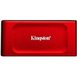 Unidad de Estado Sólido Externo Kingston XS1000 - 1TB - USB 3.2 - Rojo