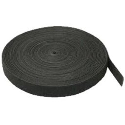 Sujetacable SBE Tech SBE-V2X25-BK - 25M x 3/4" (2cm) - Negro - Rollo de 25 Metros